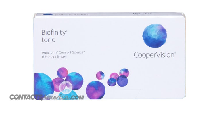 biofinity toric contacts how long to wear