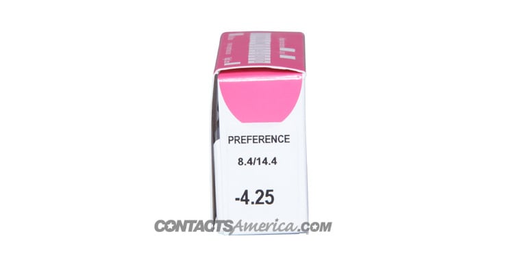 Preference DW/FW (Pink Box) Rx