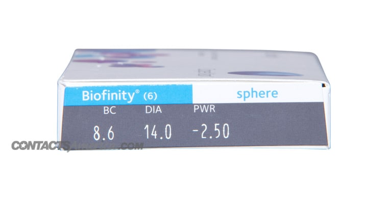 Pearle Monthly (Same as Biofinity) Rx