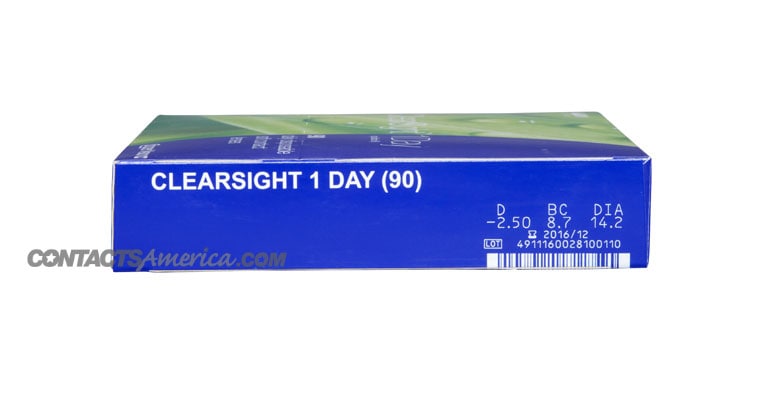 Clinasoft 1 Day (Same as ClearSight 1 Day) Rx