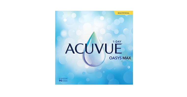 ACUVUE OASYS MAX 1-Day Multifocal contact lenses