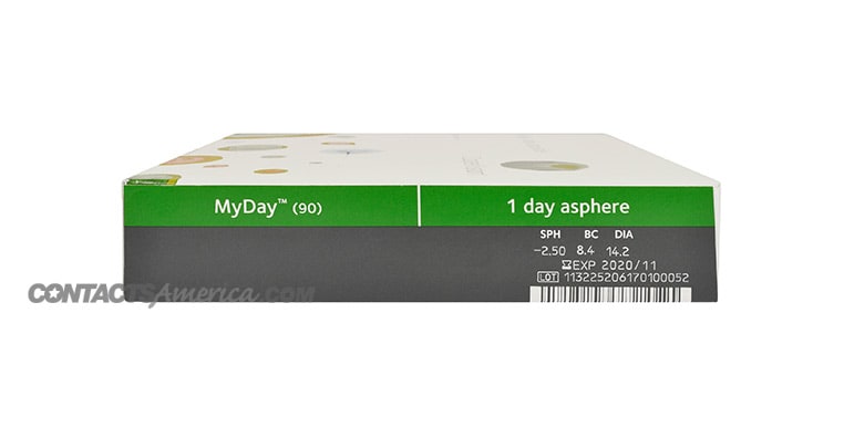 Mediflex Supreme 1-Day (Same as MyDay Daily Disposable) Rx