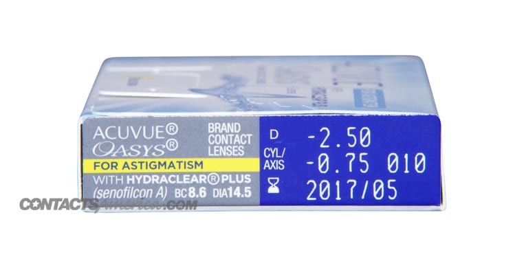 Acuvue Oasys for Astigmatism Rx