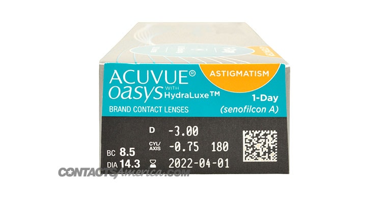 Acuvue Oasys 1-Day for Astigmatism Rx