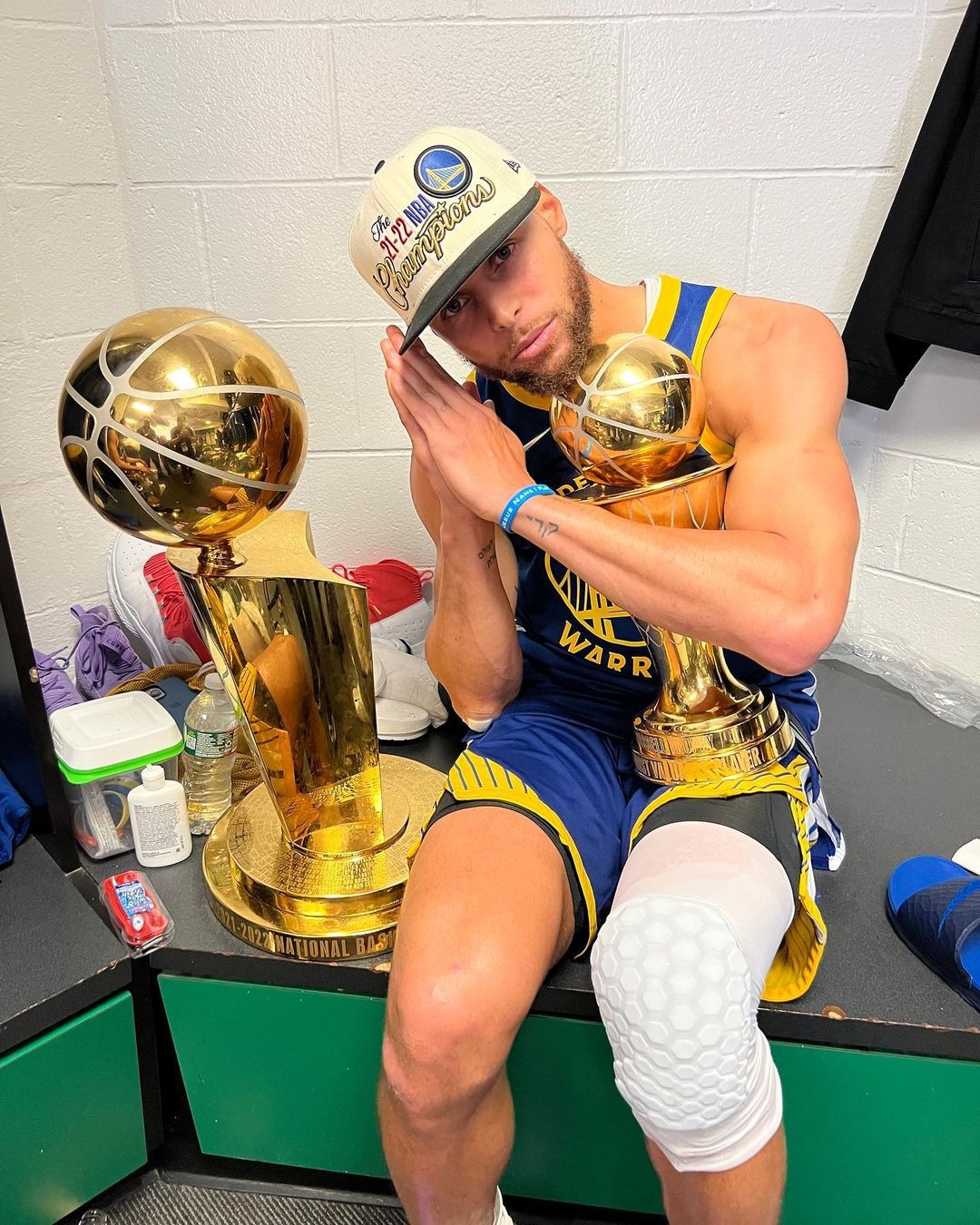 Stephen Curry bagged 4 championships in the NBA. 