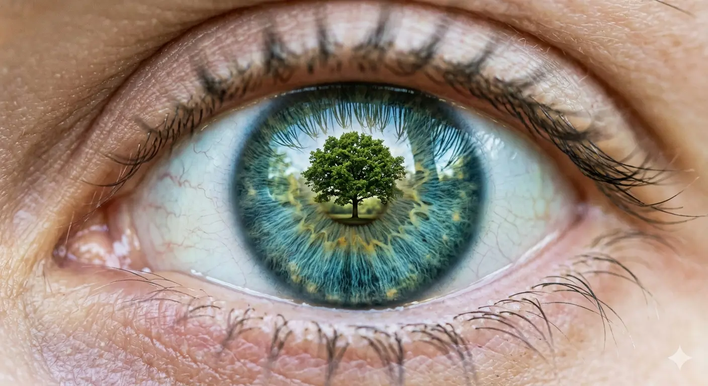 Earth day Contact Lens