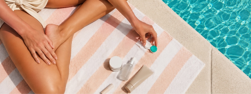 Makeup, Sweat, and Contact Lenses: Summer Eye Care Tips